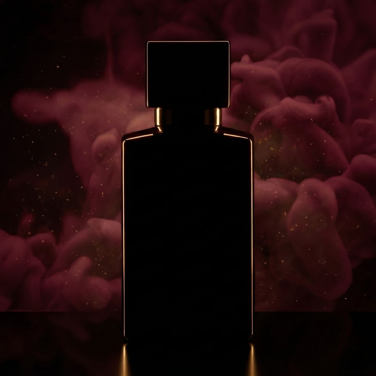 JV VÉRITAS Parfum Flakon mit rotem Rauch – limitiertes Nischenparfum, handgefertigt in Deutschland